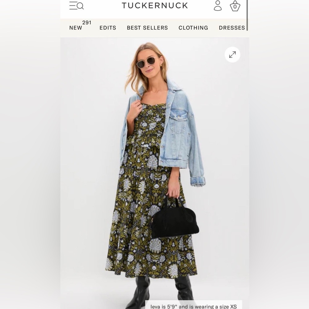 Tuckernuck Hyacinth House Myles peplum dress